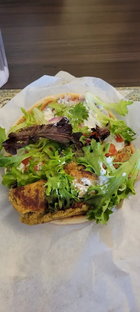 Grilled Falafel Gyro